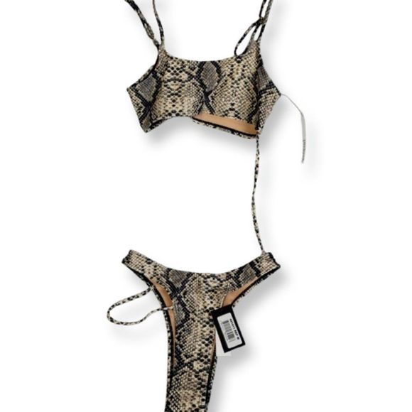 NWT SEXY SNAKEPRINT SWIMSUIT! - Picture 3 of 8